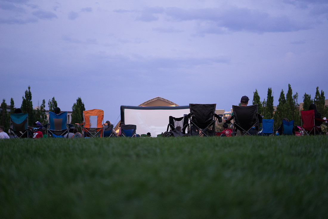 SPIDERMAN MOVIE ON THE GREEN